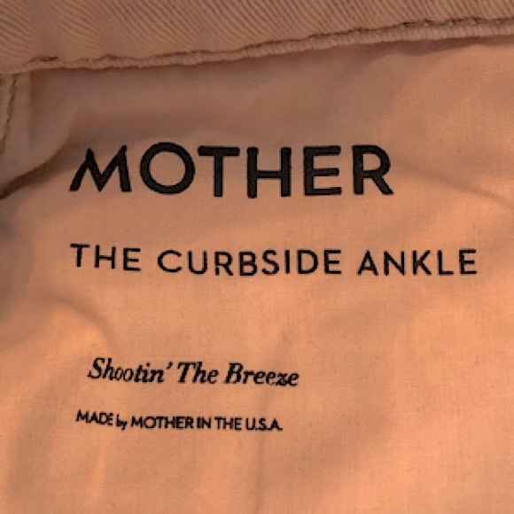 “NEW” MOTHER Curbside Ankle Pant “Shootin the Breeze” - Picture 7 of 10